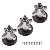 3 Pack Spindles Assembly for Cub Cadet 50" Deck 918-04125 918-04125B 918-04125C 35123143