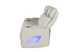Fortuner Modern Style Upholstery Recliner Sofa Made with Wood & Massage Function Included-Beige B009P287718