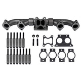 Complete Exhaust Manifold With Mounting Kit Replacement for Cummins ISX CM570 3680650 New 57747812