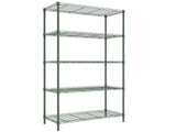 5-Layer Adjustable Display Rack Iron Household Shelf with Adjustable Feet 29.13*13.39*59.06in Forest 83121925
