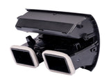 Rear AC Fresh Air Outlet Center Console Vent Grille Cover Black for BMW F11 LCI 97122559