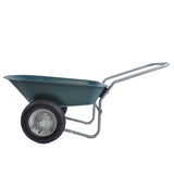 ZNTS wheel barrow Two wheeled trolley for green garden 15 inch pneumatic wheel WB1001GN W22770787