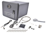 RV Tankless Water Heater 42000 BTU Gas Water Heater Remote Control 15"x15" Black 24291195