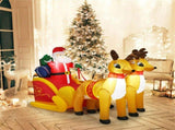 7.5 Feet Christmas Decoration Waterproof Outdoor Inflatable Santa 62345564
