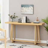 59.84'' Console Table, Stylish Rectangular Entryway Table, Outdoor Console Table for Patio, Sturdy W757P246484
