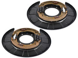 2X Parking Brake Assy Rear Left & Right Fit for Hyundai Santa Fe 2006-2009 2.7L 3.3L 582502B000, 73959839