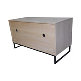 Modern Wooden Cat House with Scratching Mat - 47.64" x 21.46" x 25.98", 76.4 lbs W1412P271586