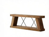 Farmhouse Console Table 70.9" Sturdy Base Entryway & Sofa Table 46440561