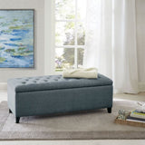 Tufted Top Soft Close Storage Bench B03548307