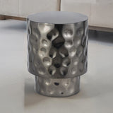 ET-90-30-16 END Table Modern Style Table made with Metal in Nickel B009P345163