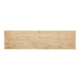 U_STYLE Fir Veneer Modern Stylish Console Table with Honeycomb Design,Suitable for Study,Entryway, N711P230811O