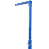 Adjustable Height Paint Hanger Drying Rack,Mobile Auto Body Shop Painting Stand with 6 Hanging W465P266869