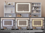 Pitted Particleboard With Triamine Coating, Tempered Glass Table Top, 5 Drawers, With Shelves, With 17307547