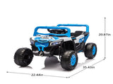 12V Kids Ride On Electric UTV W/2.4G Parents Control,Slow Start&Swing Function,Anti-Slip Wheels with W1578P368161