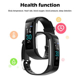 ZNTS Fitness Activity Tracker Blood Pressure Heart Rate Sport Smart Watch 92337322