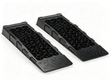 2-Piece Low Profile Car Ramp Set, 8&deg Low Entry Lift Ramps with 2.5" Lift Height, 22000 Lbs GVW 08243673