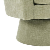 Contemporary Chenille Swivel Accent Chair, 360&deg Rotating Barrel Chair with Plush Cushioning for N765P292093N