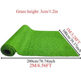 ZNTS Artificial turf, professional dog mat large turf outdoor carpet terrace pet lawn, artificial carpet 48955916