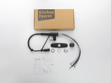 Matte Black Kitchen Faucet with Soap Dispenser Single Handle Kitchen Sink Faucet with Pull Down T3177P277522