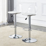 Modern minimalist bar chairs and bar stools. Can rotate 360 &deg and adjust lifting. PET backrest and W1151P200322