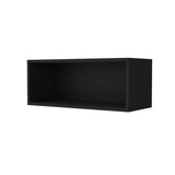 Hard Rock Wall Cabinet in Melamine with Open Storage, White B128P244996