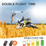 V17 Remote Control Plane 2.4Ghz Foam RC Airplanes Helicopter Quadcopter,Spinning Drone with Cool 98105703