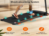 NEW Treadmills for Home, 2.5HP Quiet Folding Treadmill with Heart Rate Sensor, 300lbs Weight 31617397