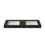 Stone Resin Solid Surface Bathroom Vanity Basin Sink T3785P355775