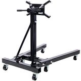 ZNTS Folding Engine Stand 2000 LBS Capacity Motor Hoist 360 Degree Adjustable Mounting Head Dolly Mover 99540283