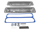 Tall Aluminum Finned Vortec Valve Covers Polished Center Bolt for Chevy SBC 283 305 327 350 33205268