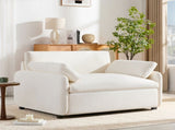 49*42.5" Oversized Chenille Single Sofa Wide and Deep Seat Accent N723P532225A
