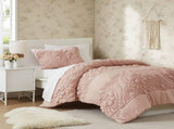 3-Piece Full/Queen Comforter Set,Pink B035P408218