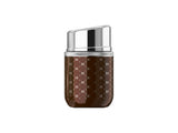 Portable Insulated Cup with Built-in Lipstick Mirror Lipstick Tumbler 160mL brown 56850232