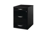 3 Drawer Letter Width Vertical File Cabinet with Pencil Drawer, Black 04928532