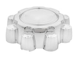 4X 8 Lug Wheel Chrome 99-05 Ford F250 F350 Center Hub Caps Rim Dust Covers ABS 79406856