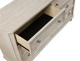 Traditional Design Bedroom Furniture 1pc Dresser of 7x Drawers Light Brown Finish Clipped Corners B011P207858