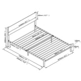 Twin Size metal bed Sturdy System Metal Bed Frame,Modern style and comfort to any bedroom,black W2297P241217