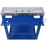 Welding Table 36"x18", 1200lbs Load Capacity Steel Welding Workbench Table on Wheels, Portable Work W465P176039