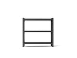 3-Tier Industrial Shelving Rack - 47in, Heavy Duty Steel Shelving Unit Adjustable, 51.2" W*23.6" 28824879