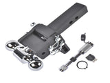 Adjustable Trailer Hitch Fits 2" Receiver Tri-Ball 5" Drop 10K GTW with Lock 76943537