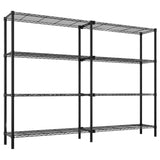 49.2''W Adjustable Storage NSF Wire Shelving Unit Multiple rows Shelving for Storage Rack 58966298