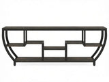 70.9" Entryway Sofa Table with Shelves, Console Table 68030504