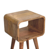 Artisan Furniture Mini Curved Open Bedside B182P202521