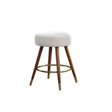 MoMo Boucle Upholstered Counter Height Stool, 360&deg Swivel T2574P206729
