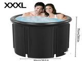 XXL Ice Bath Tub102 GL cold plunge tubPortable Plunge Poolmulti-level portable bathtub for 06543656
