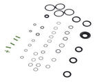 7 Speed DSG Transmission Master Rebuild Kit Clutch Plates Replacement for Audi A4 A5 A6 A7 Q5 22035990