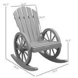 Garden lounge chairs-Gray 78026494