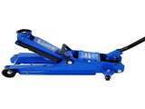 2.5 Ton Low Profile, Heavy-Duty Steel Racing Floor Jack with Single Piston Lift Pump, Lifting Range 65958284