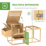 ZNTS Wooden Chicken Coop 21111125