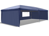 Lotto 3 x 6m Two Windows Practical Waterproof Folding Tent Blue 27523676